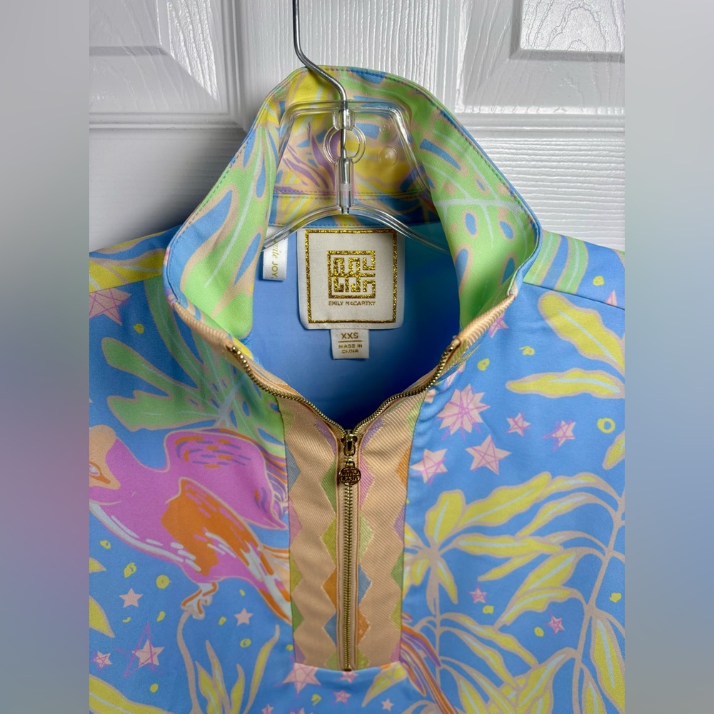 Emily McCarthy Parrot 🦜 Party Poppy Pullover Blue XXS - Picture 4 of 7